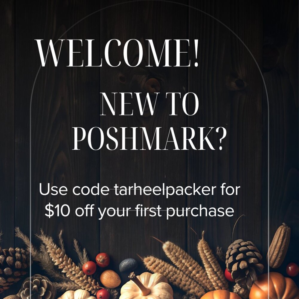 $10 off first purchase. Welcome to Poshmark!